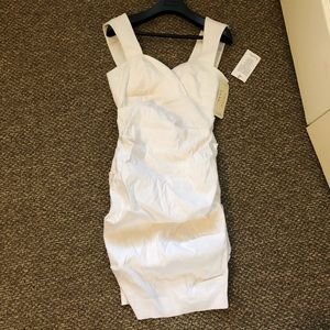 White Nicole Miller dress, size 4